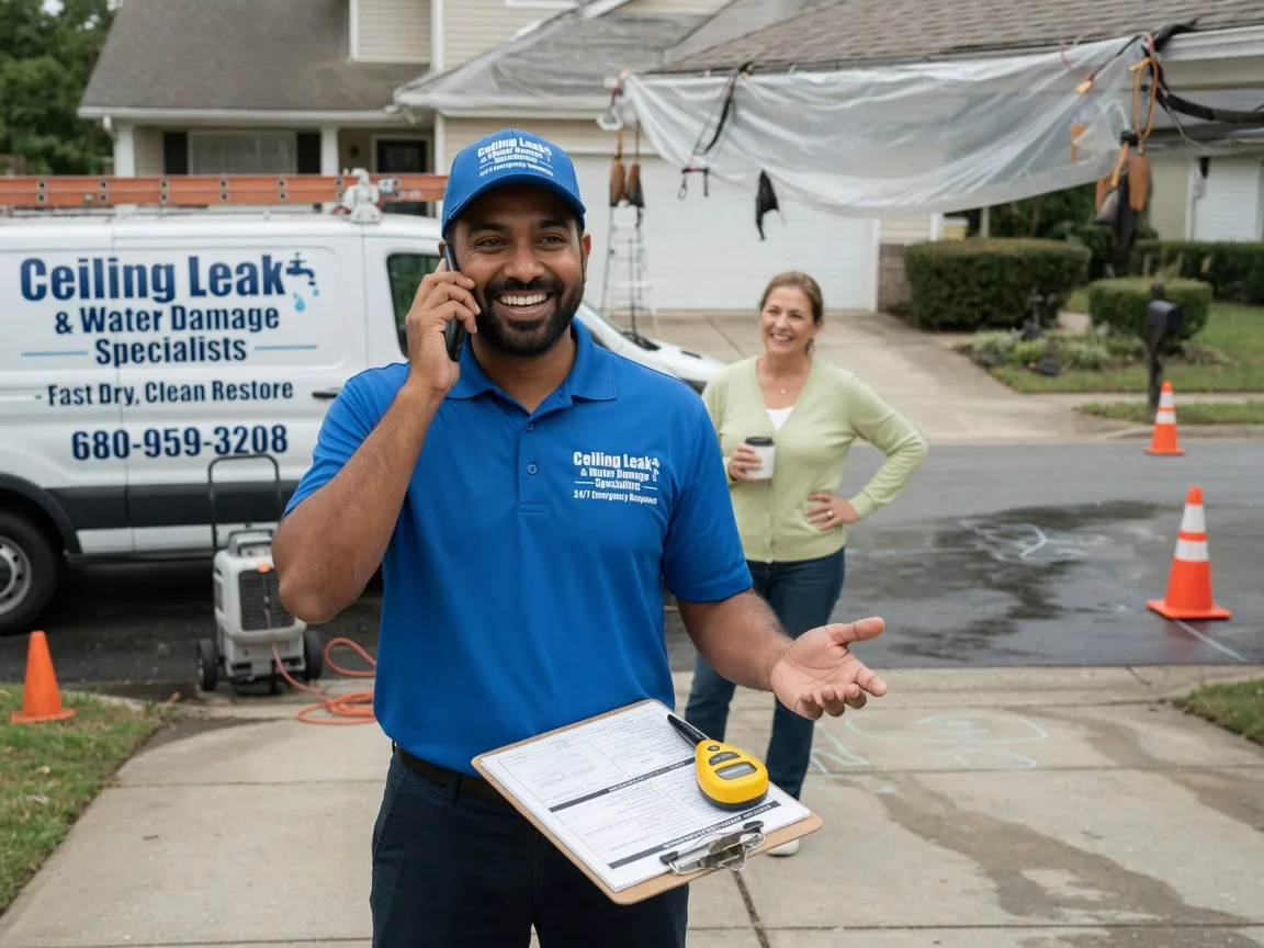 Ceiling Leak Cleanup Kanawha Falls, WV FAQs